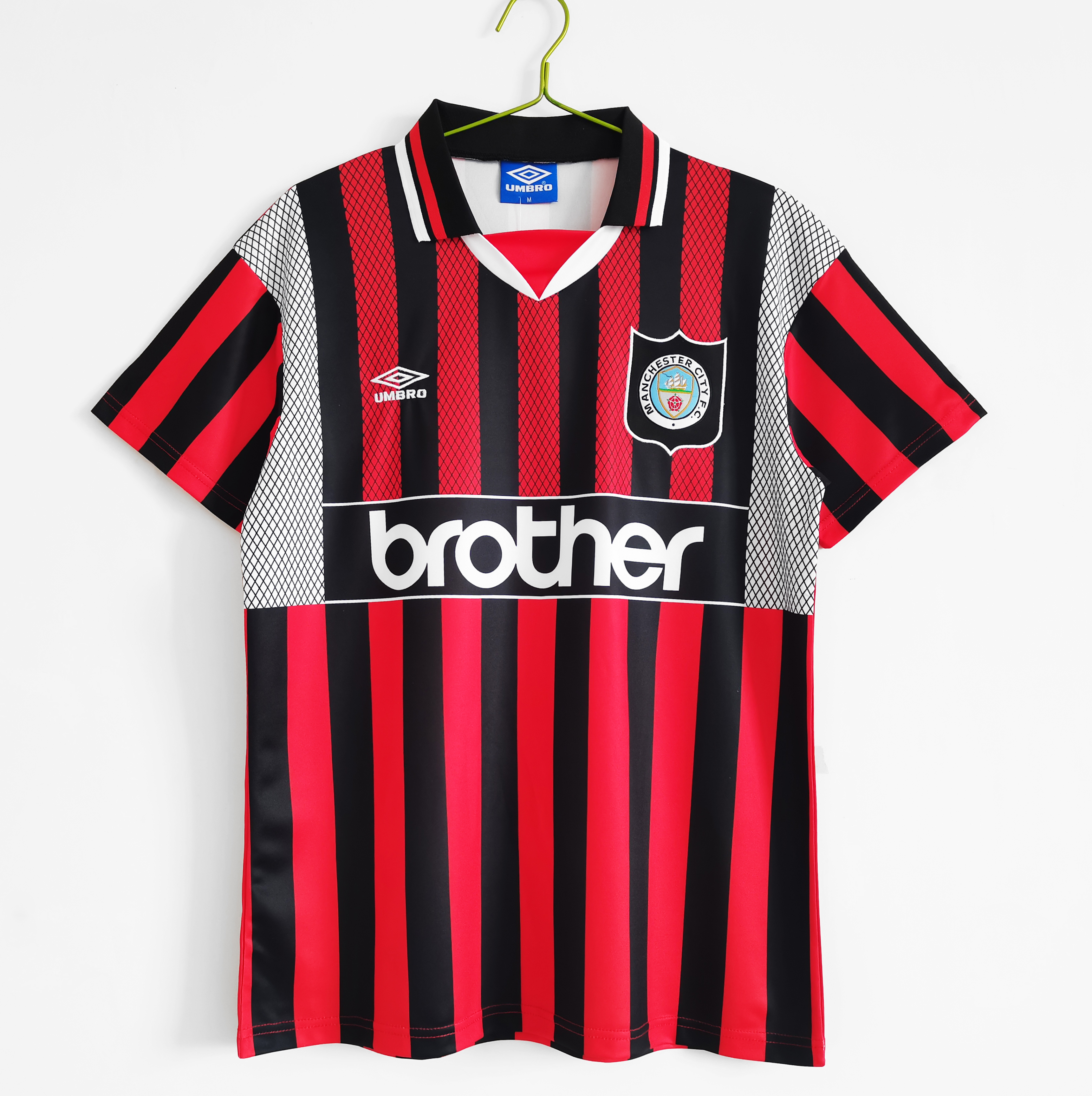 Retro Manchester City 1994-96 Away Stadium Jersey